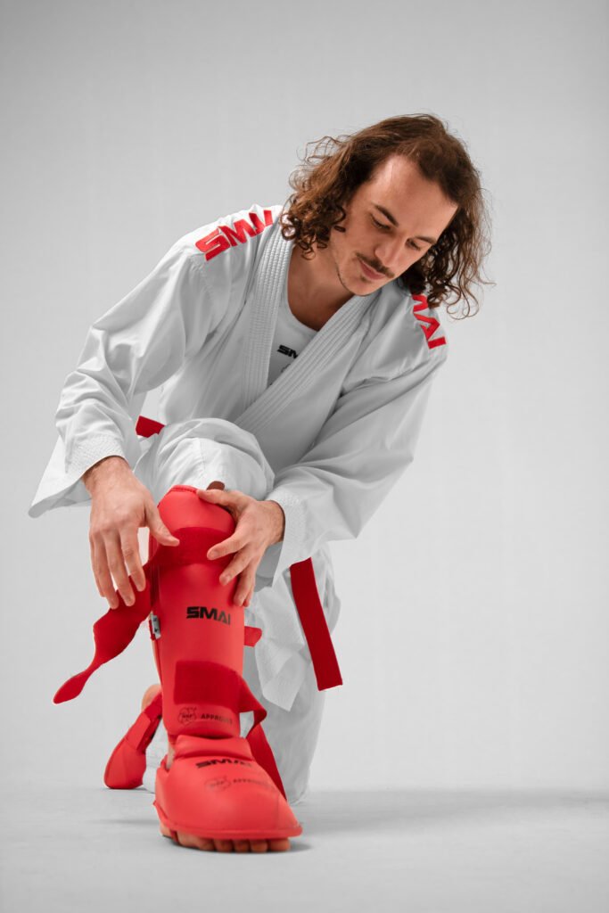 Shinguards W/ Instep - Karate - WKF Approved